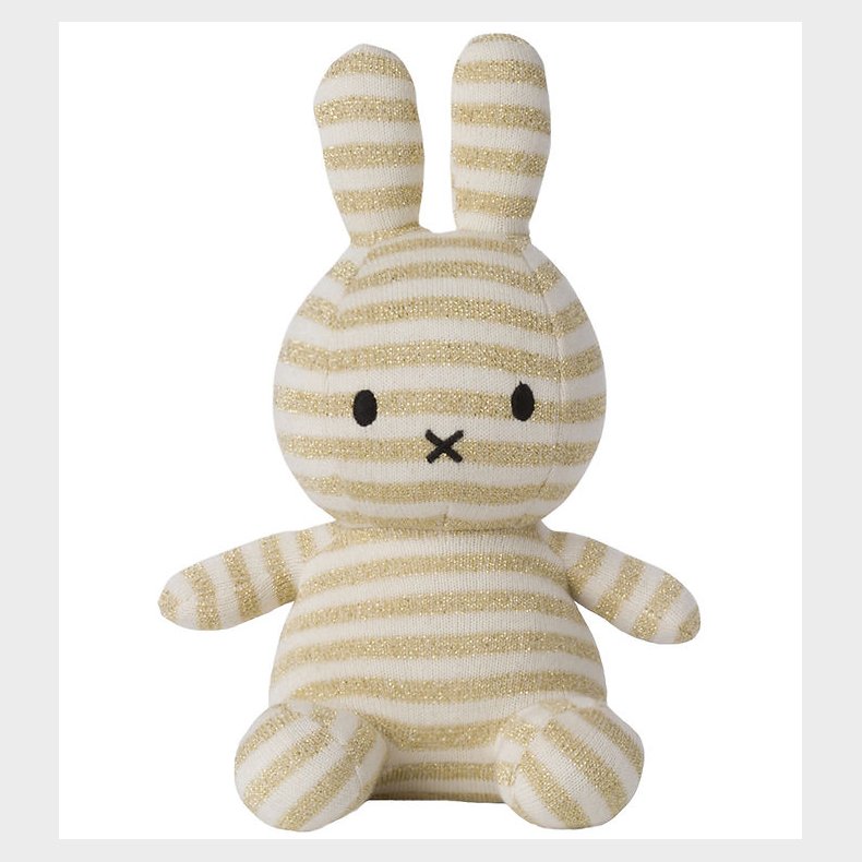 Bon Ton Toys Bamse - 23 cm - Miffy Organic Cotton - Sparkle Stri