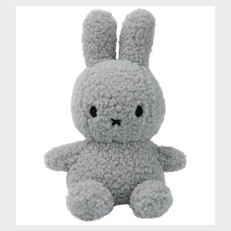 Bon Ton Toys Bamse - 23 cm - Miffy ECO Teddy - Light Grey