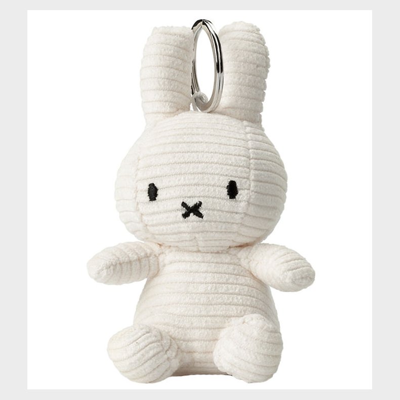 Bon Ton Toys Nglering - 10 cm - Miffy ECO Corduroy - Offwhite