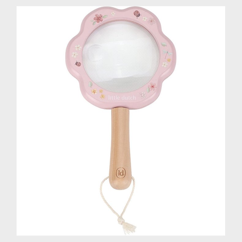 Little Dutch Forstrrelsesglas - Fairy Garden - Pink