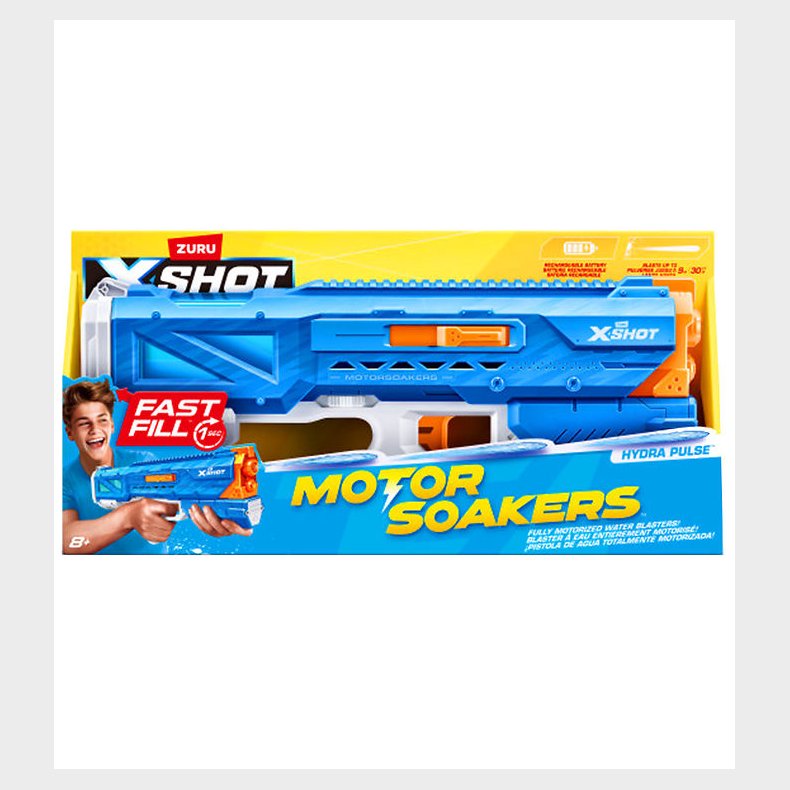 X-SHOT Vandpistol - Hydra Pulse - Motor Soaker