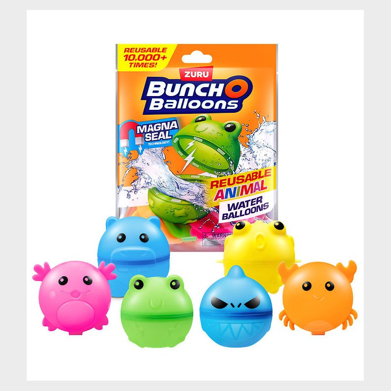 Bunch O Balloons Vandlegetj - Genbrugelige Vandballoner - 6 stk