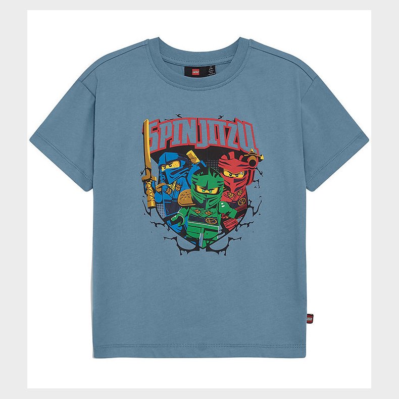 LEGO® Wear Ninjago T-shirt - LwTaffy - Dusty Blue