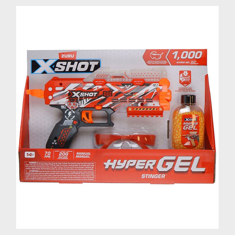 X-SHOT Gel-Blaster - Hyper Gel Stinger - 1000 Gelkugler