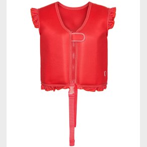 Vanilla Copenhagen Svmmevest - Neo - Berry Red - m. Flse