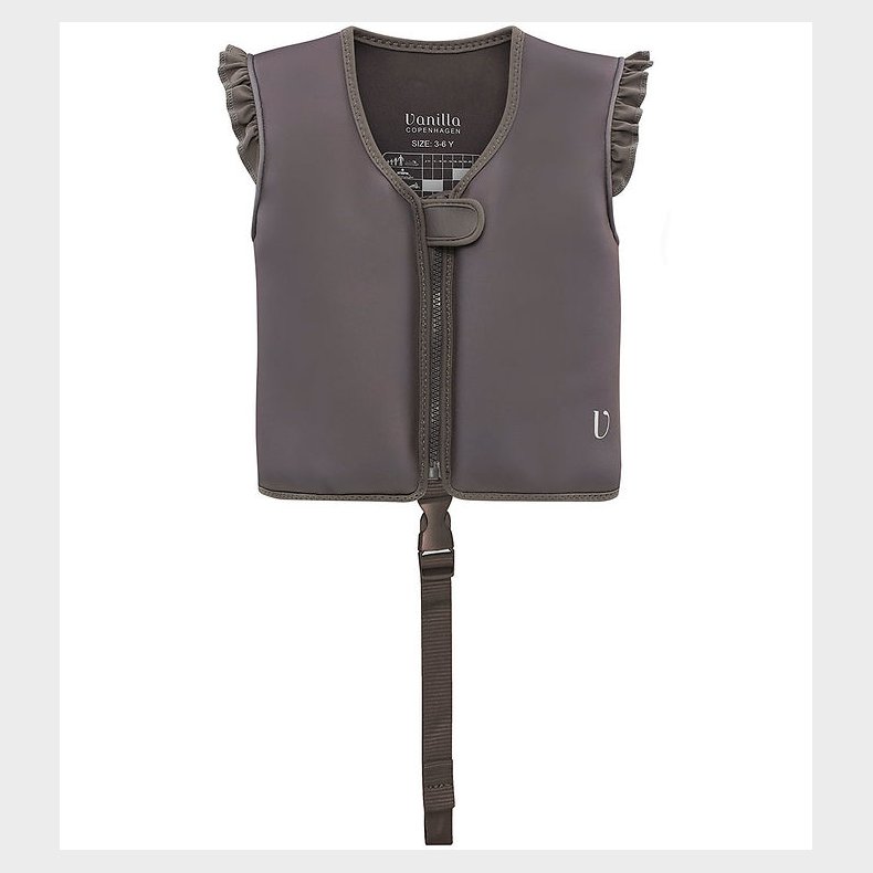 Vanilla Copenhagen Svmmevest - Neo - m. Savne - Wood - m. Flse