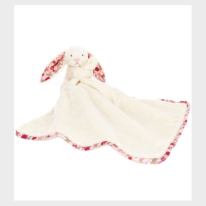Jellycat Nusseklud - 34x34 cm - Blossom Cream Bunny Berry