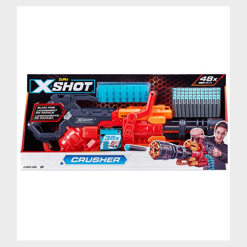 X-SHOT Skumgevr - Excel - Crusher