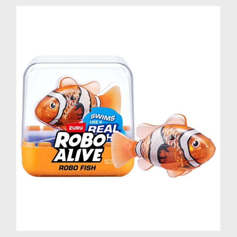 Robo Alive Badelegetj - Robo Fish - Orange