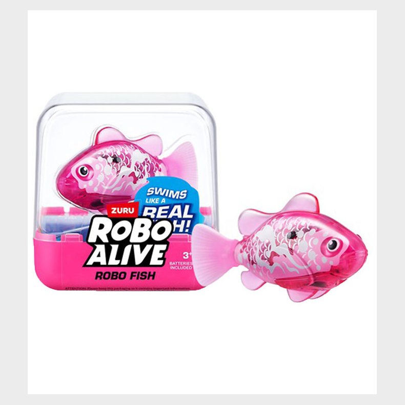 Robo Alive Badelegetj - Robo Fish - Pink