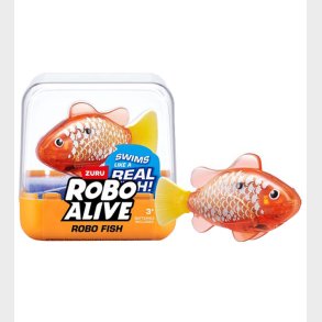 Robo Alive Badelegetj - Robo Fish - Orange/Gul