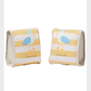 SunnyLife Badevinger - Sid The Seagull - Mustard Stripe