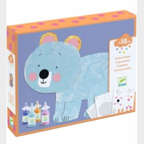 Djeco Kreast - Fingermaling - Messy Fun