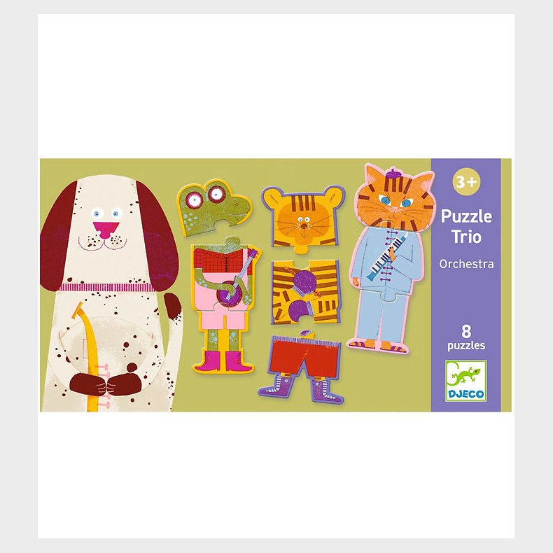 Djeco Puslespil - 24 Brikker - Orchestra