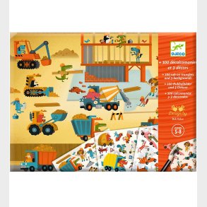 Djeco Kreast - Overfringsbilleder - Asphalt