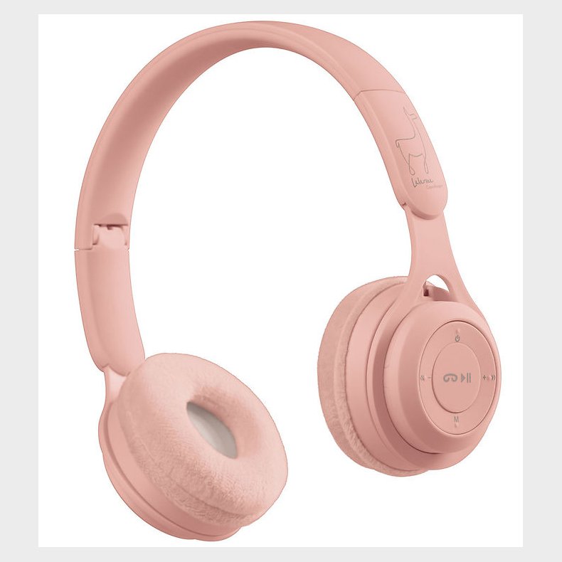 Lalarma Hretelefoner - Trdls - Rose Pastel