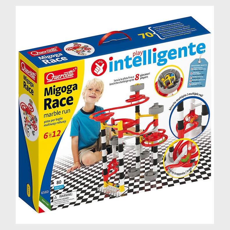 Quercetti Kuglebane - Migoga RaceMiga - 80 Dele