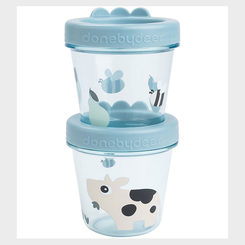 Done by Deer Madbeholdere - Tiny Farm - 2-pak - Bl�