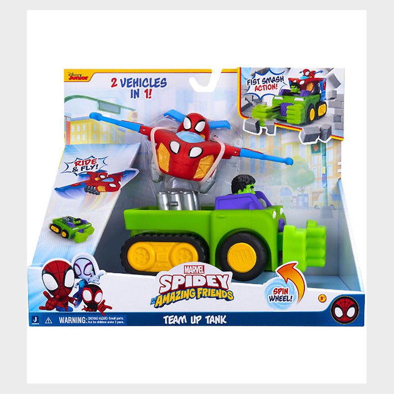 Spidey Kretjer - 2-i-1 - Team-Up Tank