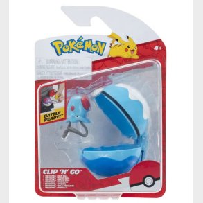 Pokmon Figur - Clip N Go Tentacool m. Dive Ball