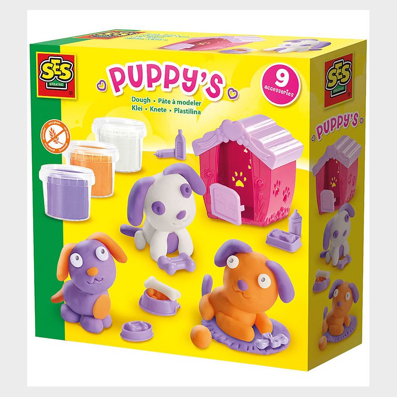 SES Creative Modellervoks - Hundehvalpe