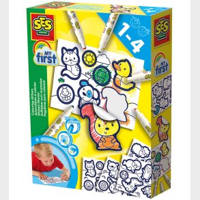 SES Creative - Min Frste - Farvelg Klistermrker