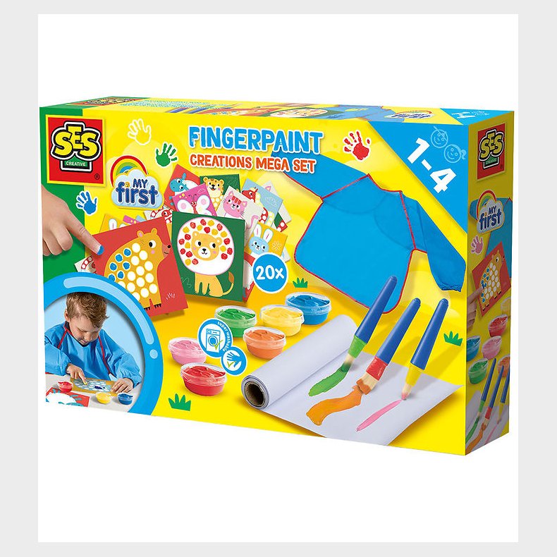 SES Creative - Min Frste - Fingermaling Megast