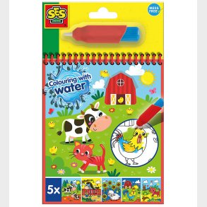 SES Creative - Bondegrd Malebog - Farv med Vand