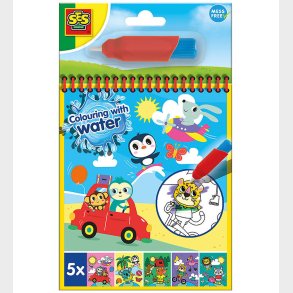 SES Creative - Rejse Malebog - Farv med Vand