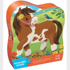 Crocodile Creek Puslespil - 36 Brikker - Pretty Ponies