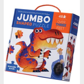 Crocodile Creek Puslespil - 48 Brikker - Jumbo Dinosaure