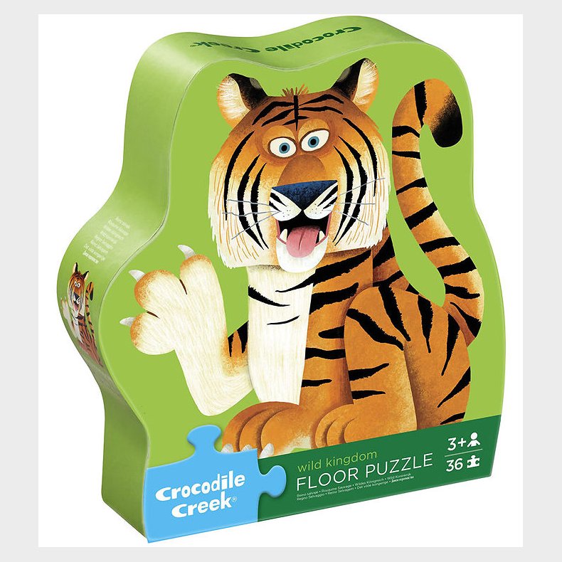 Crocodile Creek Puslespil - 36 Brikker - Wild Kingdom