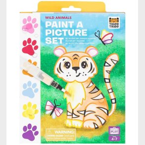 Tiger Tribe Farvest - Paint A Picture Set - Wild Animals