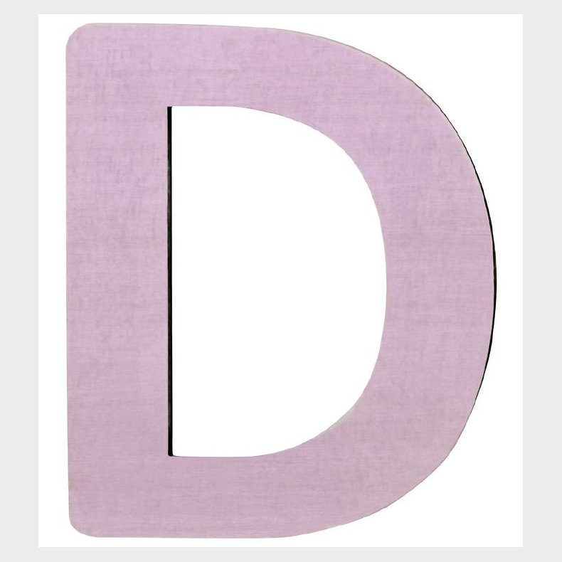 Sebra Trbogstaver - D - Pastel Pige