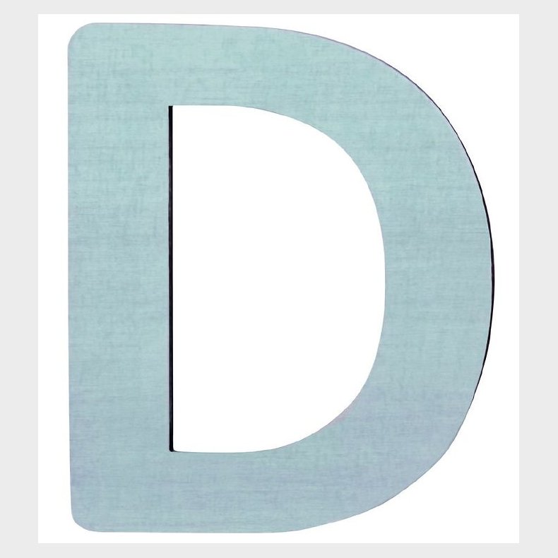Sebra Trbogstaver - D - Pastel Dreng
