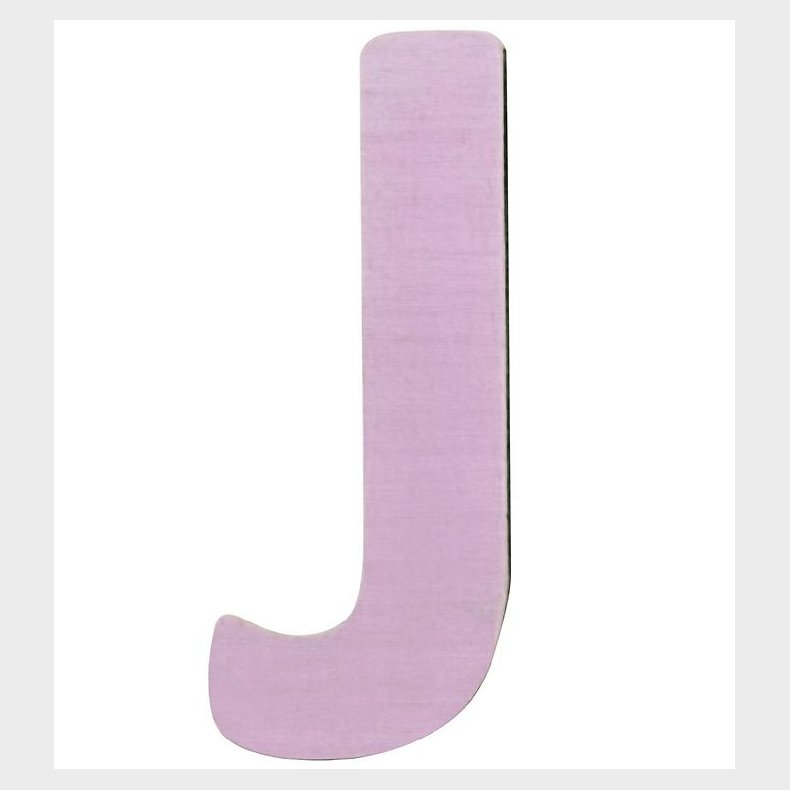 Sebra Trbogstaver - J - Pastel Pige