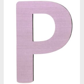 Sebra Trbogstaver - P - Pastel Pige