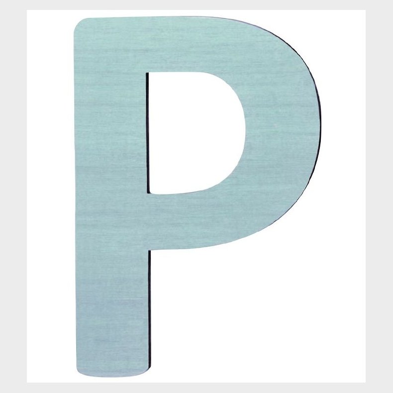 Sebra Trbogstaver - P - Pastel Dreng