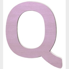 Sebra Trbogstaver - Q - Pastel Pige