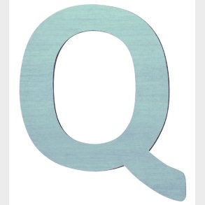 Sebra Trbogstaver - Q - Pastel Dreng