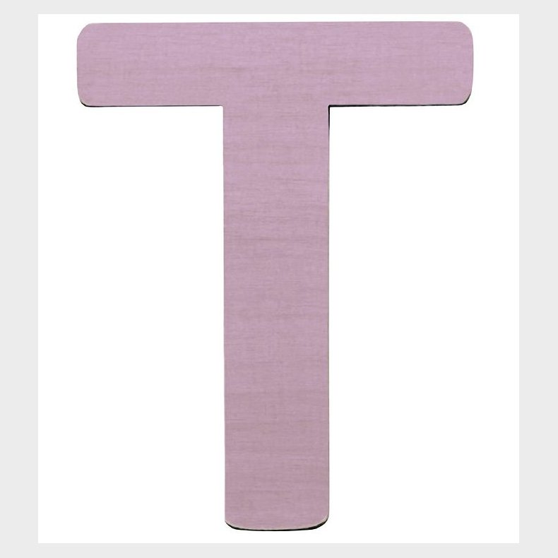 Sebra Trbogstaver - T - Pastel Pige