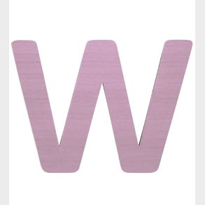Sebra Trbogstaver - W - Pastel Pige