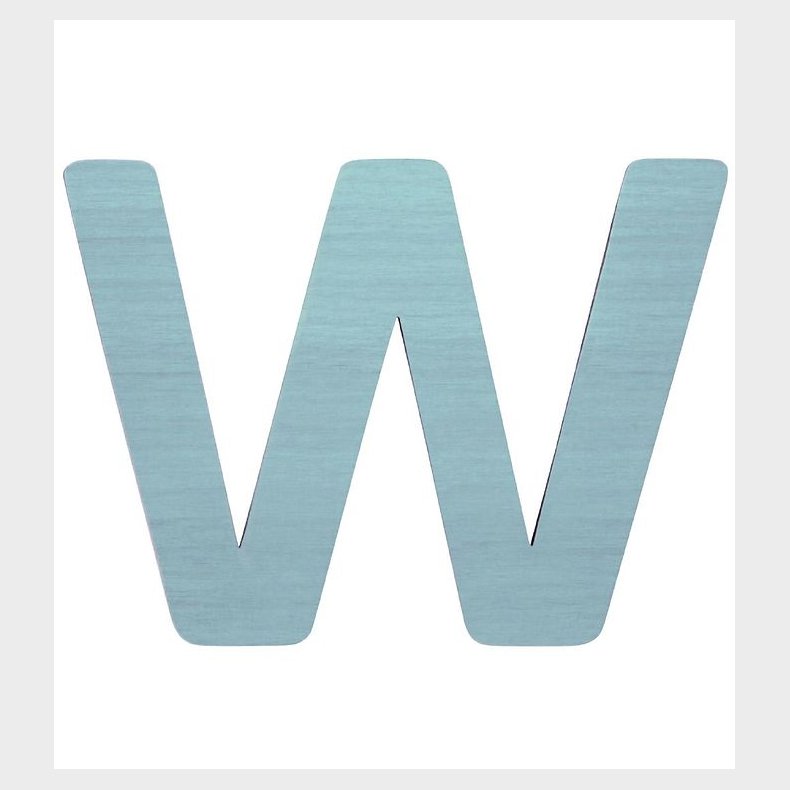 Sebra Trbogstaver - W - Pastel Dreng