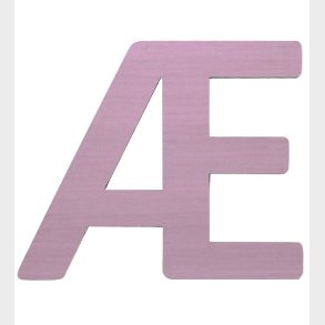 Sebra Trbogstaver -  - Pastel Pige