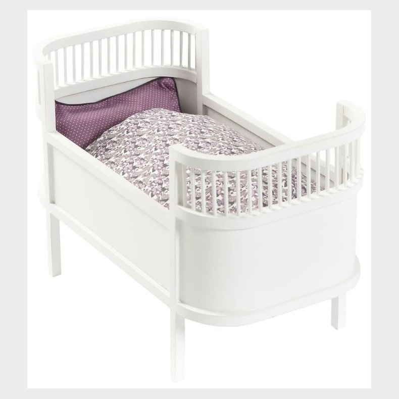 Smallstuff Dukkeseng m. Madras - Rosaline - Hvid