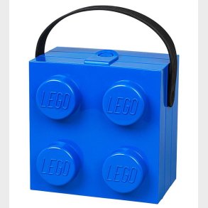 LEGO Storage Madkasse m. Hank - 4 Knopper - Bl