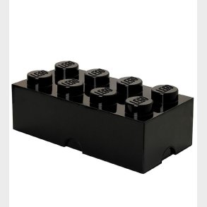 LEGO Storage Opbevaringsboks - 8 Knopper - 50x25x18 - Sort