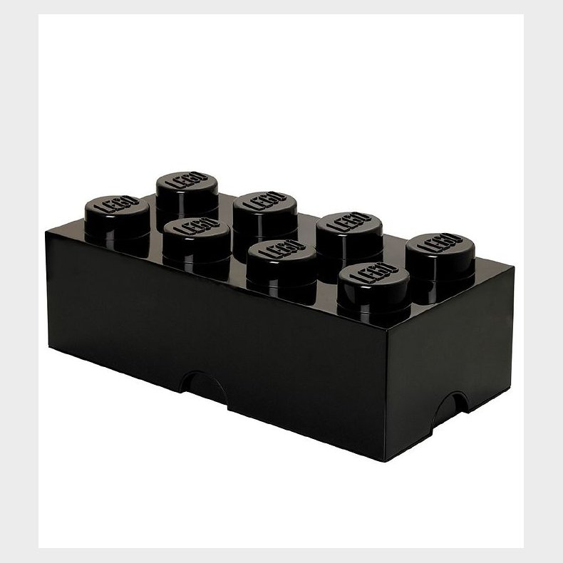 LEGO Storage Opbevaringsboks - 8 Knopper - 50x25x18 - Sort