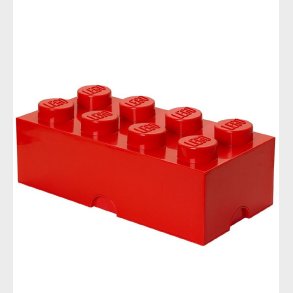 LEGO Storage Opbevaringsboks - 8 Knopper - 50x25x18 - Rd