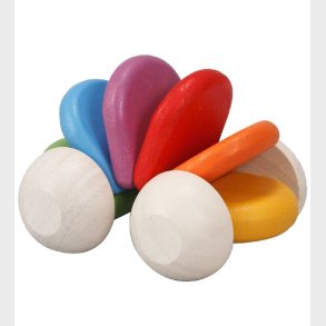 PlanToys Bil - 7 cm - Multifarvet